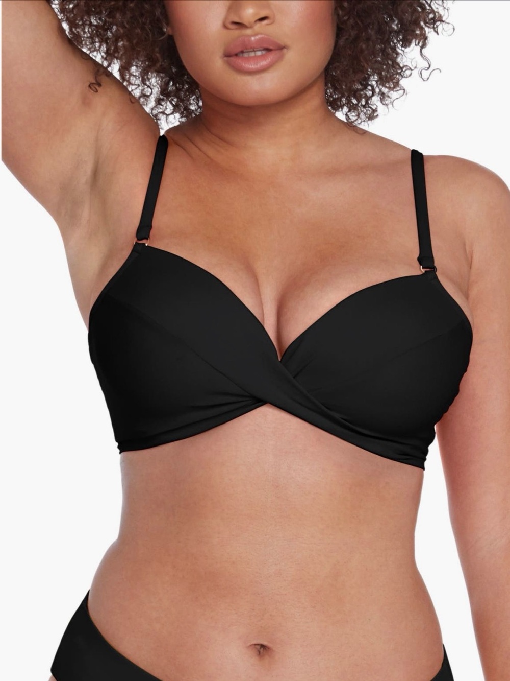 Robin Piccone Ava Twist D-Cup Bikini Top